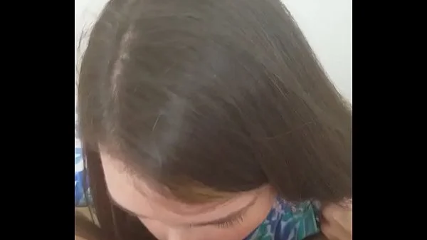 Wife blowjob swallow